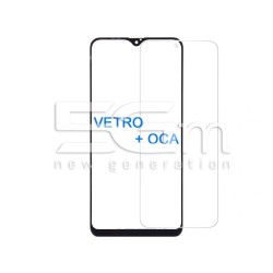 Vetro Nero Con Pellicola OCA Samsung SM-A405 A40