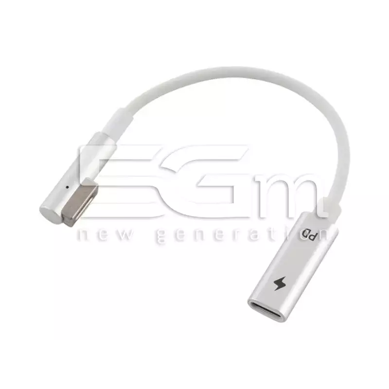 5 Pin MagSafe 1 (L-Shaped) to USB-C / Type-C PD Charge Adapter