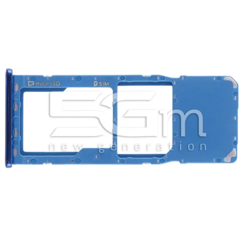 Supporto Sim Card + Micro SD Blu Samsung SM-A750 A7 2018 | Store Online 5G-M