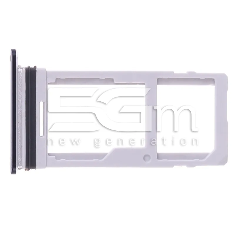 Support Carte SIM + Micro SD Noir LG G7 G710EM | 5G-M