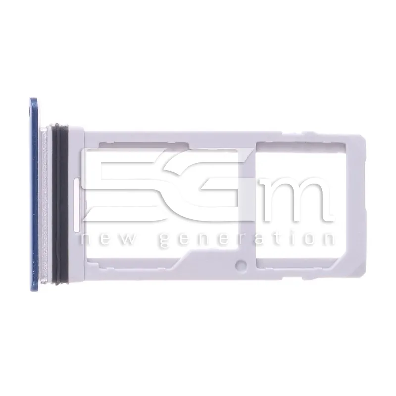 Sim Card + Micro SD Tray Blue LG G7 ThinQ G710EM