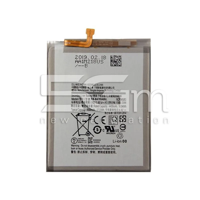 Batteria EB-BA705ABU 4400mAh Samsung SM-A705F A70 No Logo | Store Online 5G-M