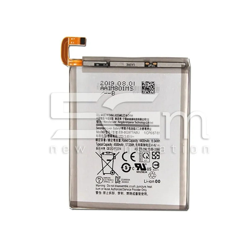 Batteria EB-BG977ABU 4400mAh Samsung SM-G977F S10 5G No Logo | Store Online 5G-M