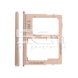 Support Double SIM + Micro SD Doré Samsung J6+ | 5G-M.com