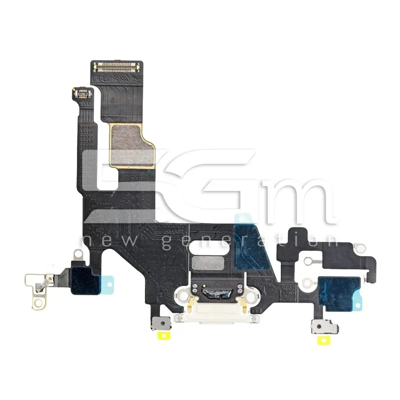 Ladeanschluss Flachkabel Weiß iPhone 11 | 5G-M.com