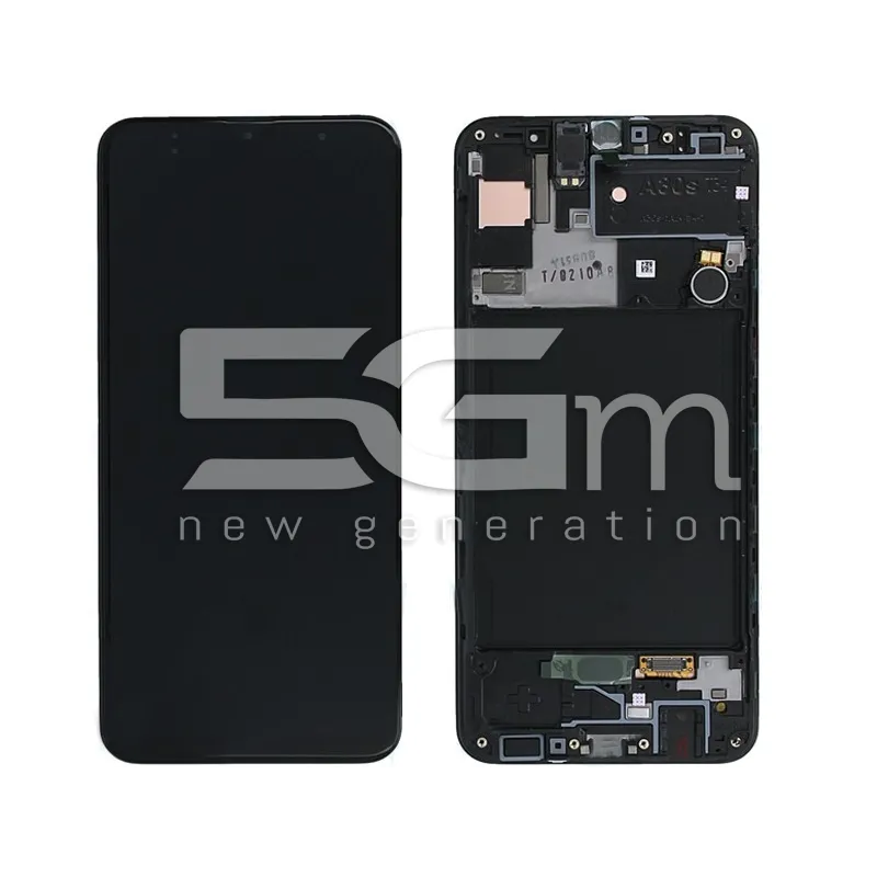 Display Touch Schwarz + Rahmen Samsung SM-A307 A30s Ori | 5G-M Online-Shop