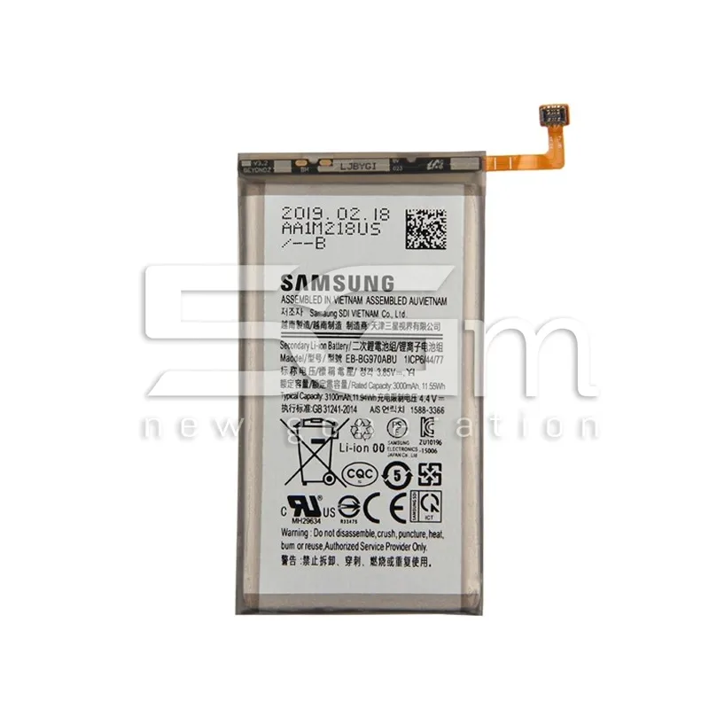 Batteria EB-BG970ABU 3100mAh Samsung SM-G970F S10e No Logo | Store Online 5G-M