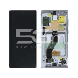 Display Touch Aura White + Frame Samsung SM-N970 Note 10 | Store Online 5G-M