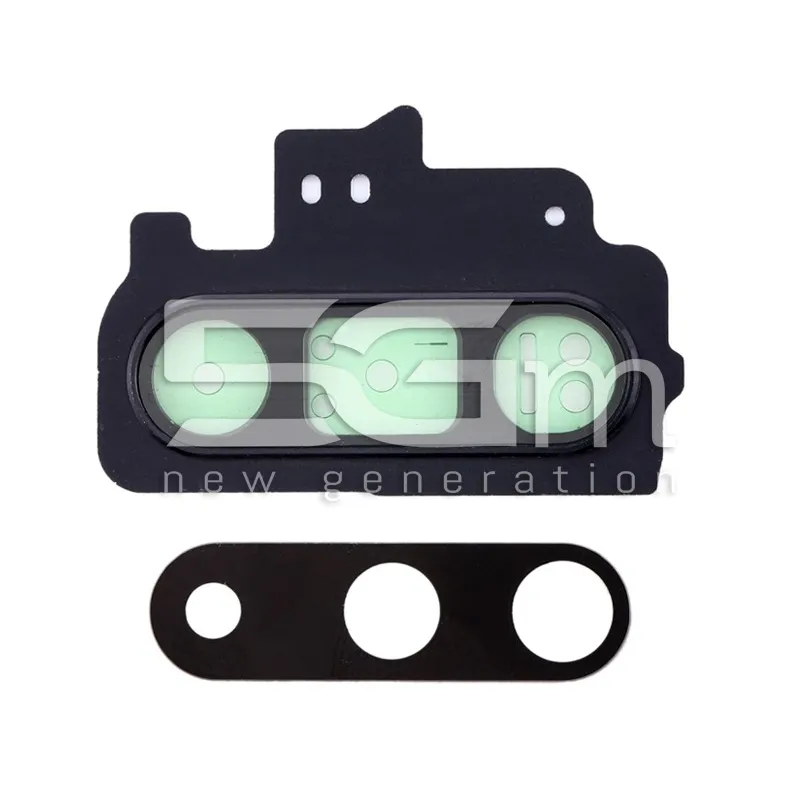 Vetrino Fotocamera + Frame Aura Black Samsung SM-N970F Note 10 | Store Online 5G-M