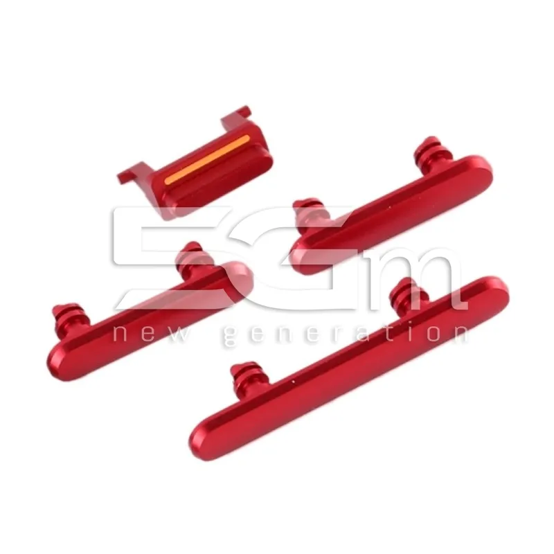 Kit Side Keys Red iPhone 11 | Loja Online 5G-M
