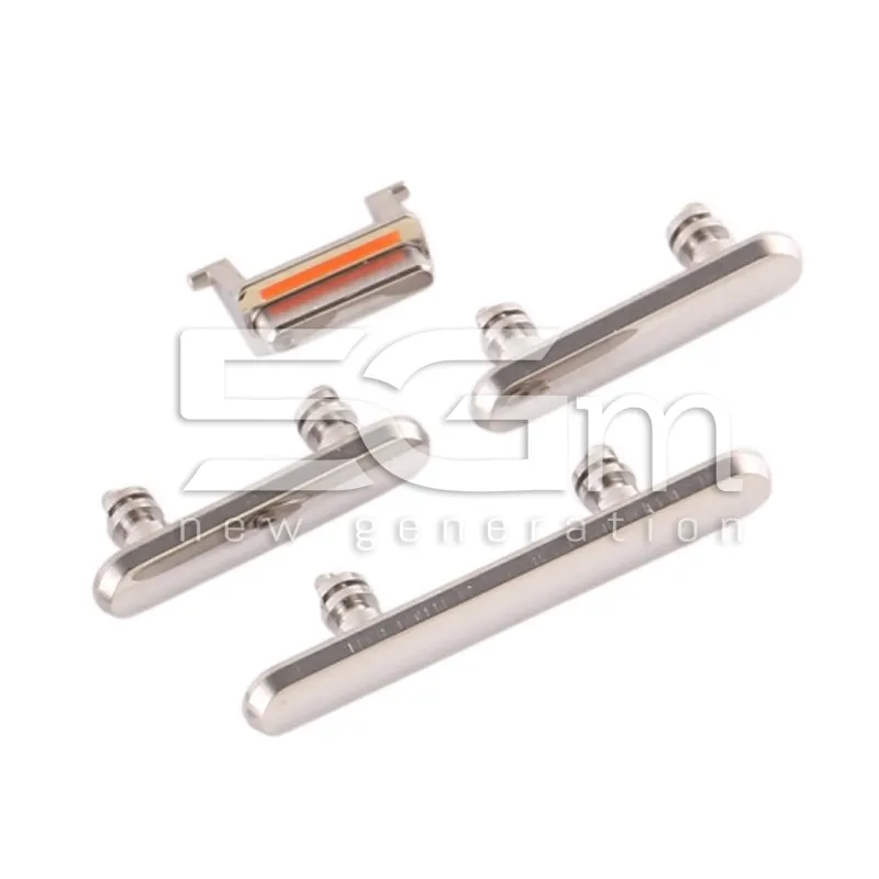 Kit Side Keys White iPhone 11 Pro / 11 Pro Max