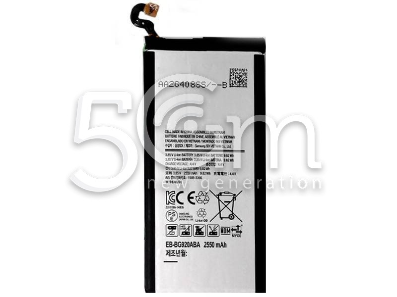 Batteria Samsung G920 S6