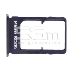 Sim Card + Micro SD Tray Blue Nokia 9 Pure View
