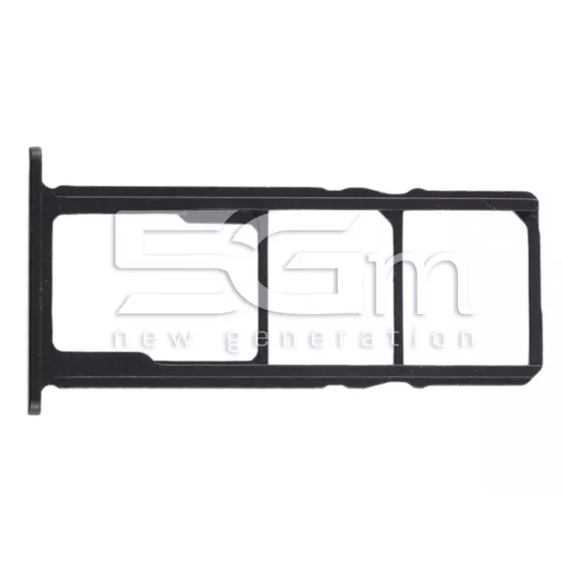 Dual Sim Card + Micro SD Tray Black Nokia 3.2