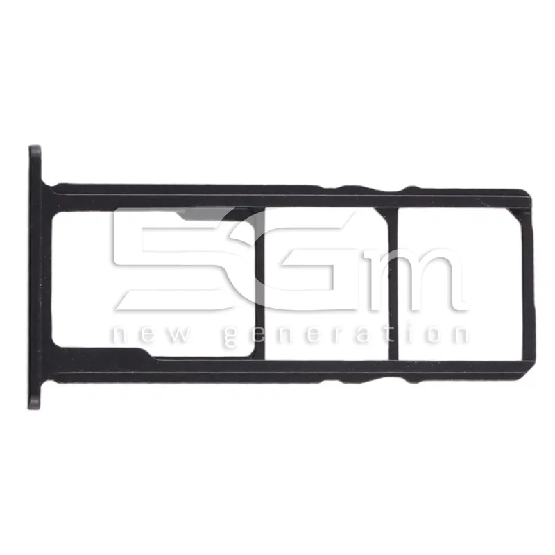 Tiroir Double Carte SIM + Micro SD Noir Nokia 3.2 | 5G-M