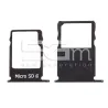 SIM-Karten + Micro-SD Halterung Schwarz Nokia 3 | 5G-M