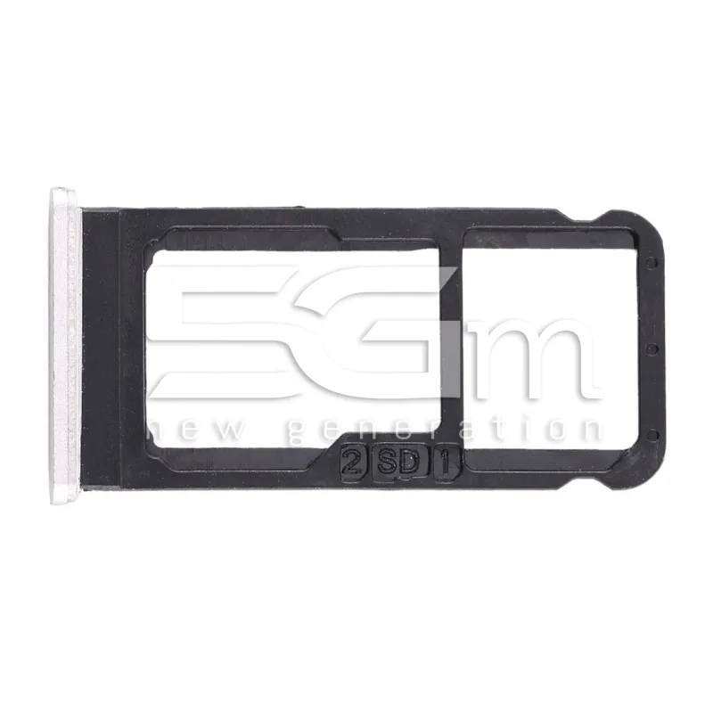 Supporto Sim Card + Micro SD Bianco Nokia 6.1 | Store Online 5G-M