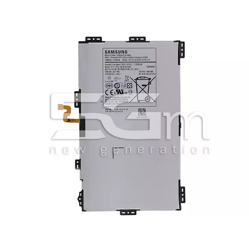 Battery EB-BT835ABU 7300MAH Samsung SM-T830 Tab S4 10.5 ORI