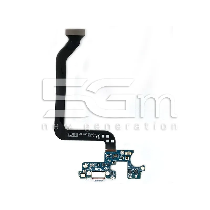 Connecteur de Charge + Petite Carte Samsung S10 5G SM-G977F | 5G-M