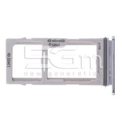 Tiroir Double SIM + Micro SD Bleu Samsung SM-G975 S10+ | 5G-M