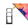 Dual-SIM-Karten-Halterung + Micro-SD Schwarz Samsung SM-A105 A10 | 5G-M
