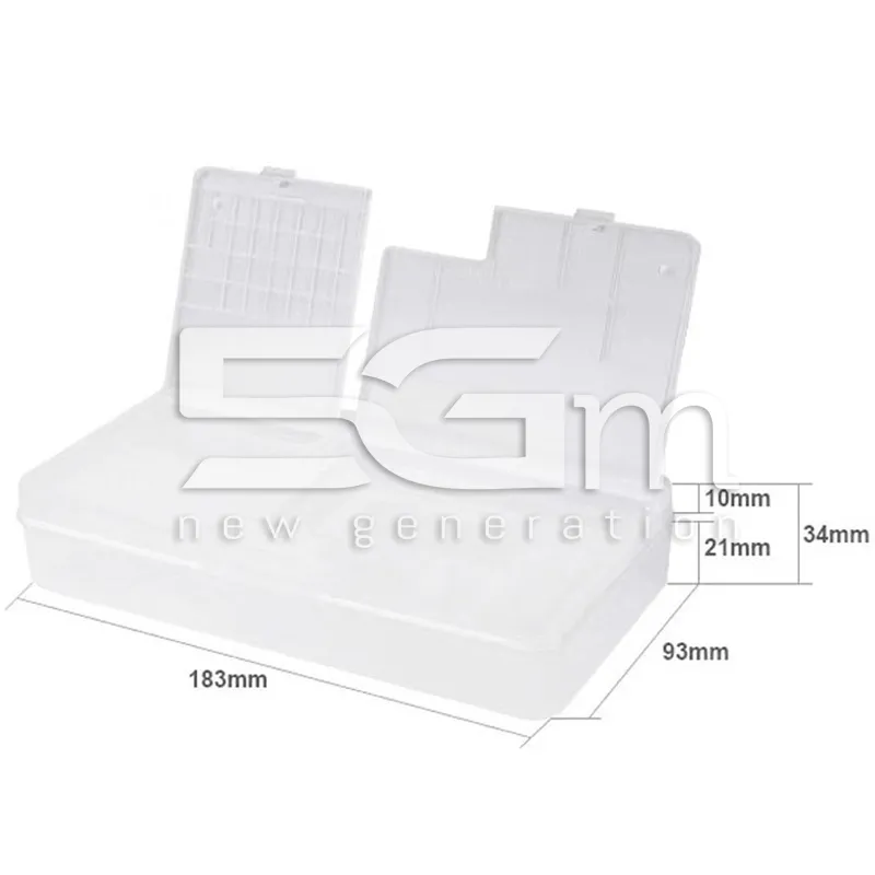 Doppelschichtige Organizer-Box für Smartphone-Reparatur | 5G-M