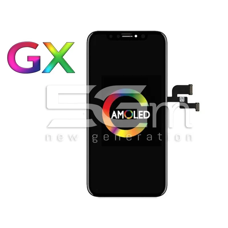 Ecran Tactil Negru iPhone X HARD OLED GX | 5G-M.com