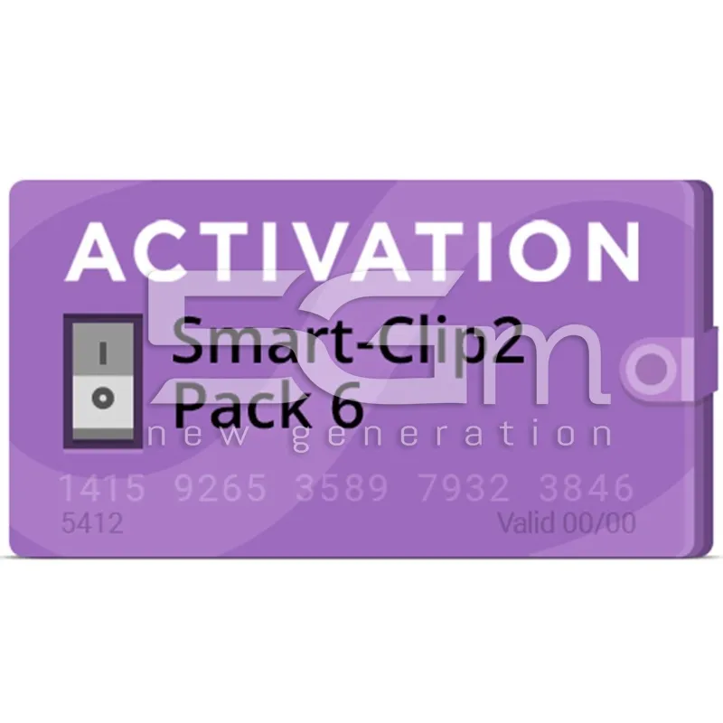 Smart-Clip 2 Attivazione Pack 6 | Store Online 5G-M