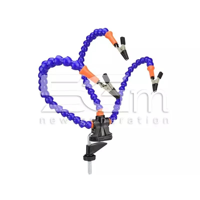 Morsa da Tavolo con 3Pc Flessibile x Riparazione