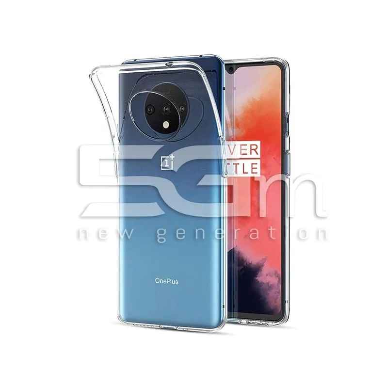 Coque en Silicone Transparente OnePlus 7T | Boutique en Ligne 5G-M