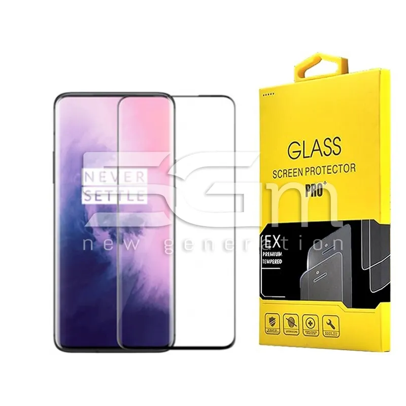 Fekete Edzett Fólia OnePlus 7 Pro | 5G-M Online Áruház