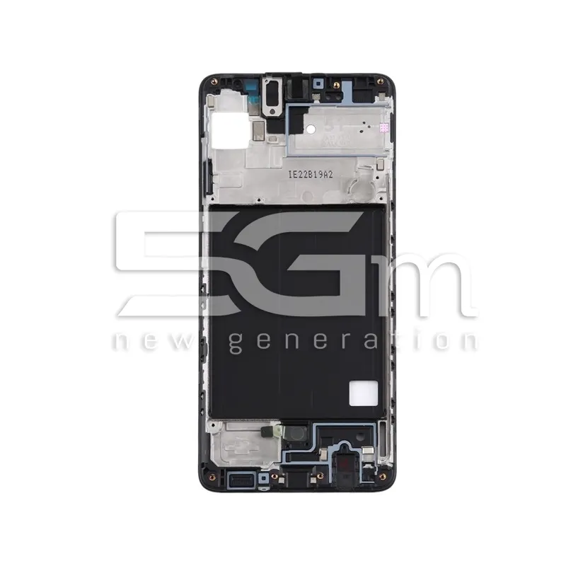 LCD Rahmen Schwarz Samsung SM-A51 | 5G-M Online-Shop