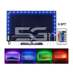 4 x 50 cm USB TV LED