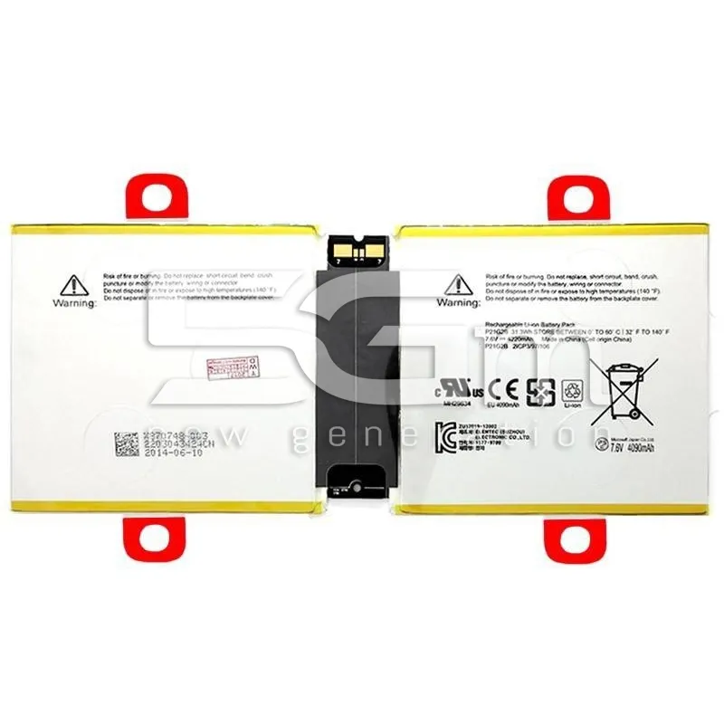 Batterie P21G2B 4220 mAh Microsoft Surface RT 2 Sans Logo | 5G-M