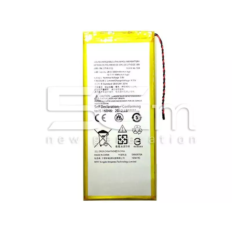 Battery SNN5970A 3000mAh Motorola Moto G4 Plus No Logo