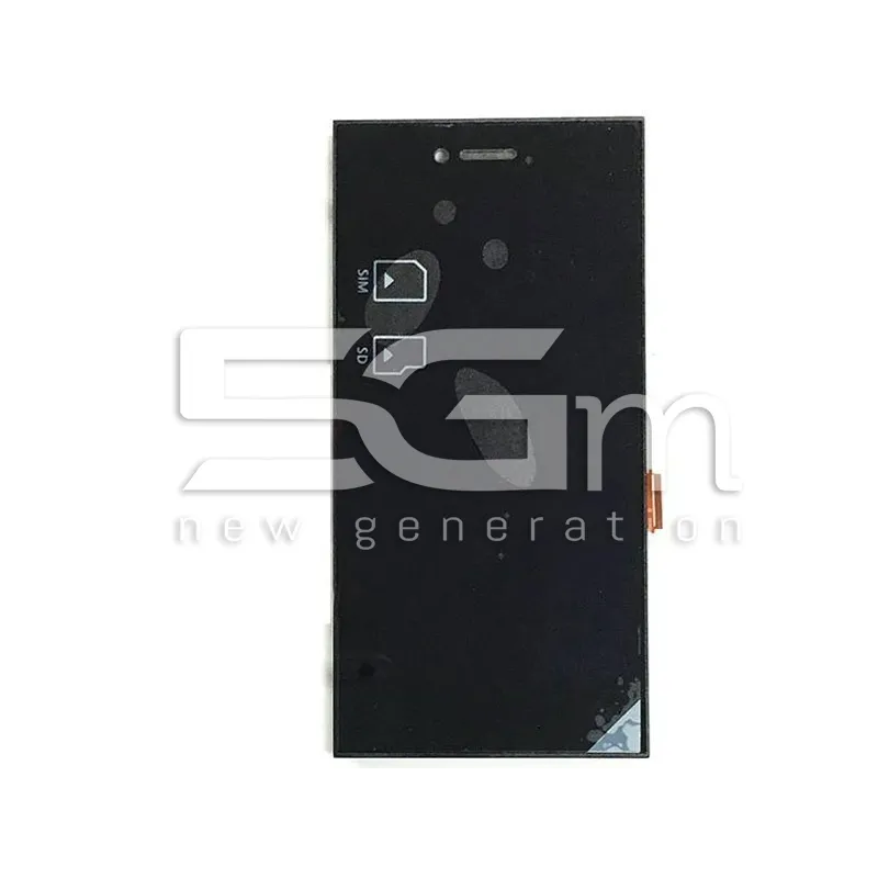 Display Touchscreen Schwarz + Rahmen für BlackBerry Leap | 5G-M
