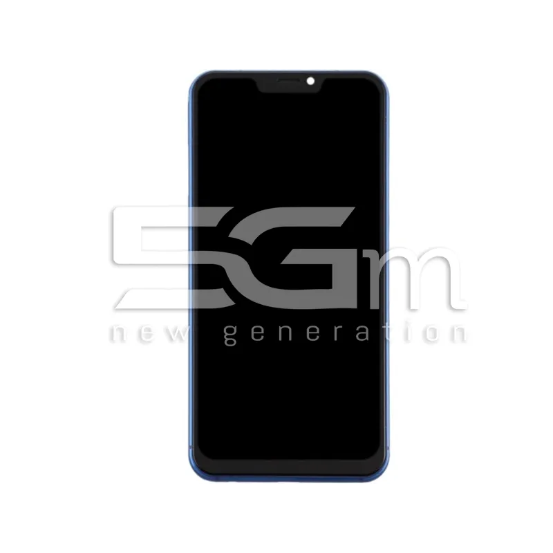 Touchscreen-Display + Rahmen Blau Lenovo Z5 | 5G-M.com