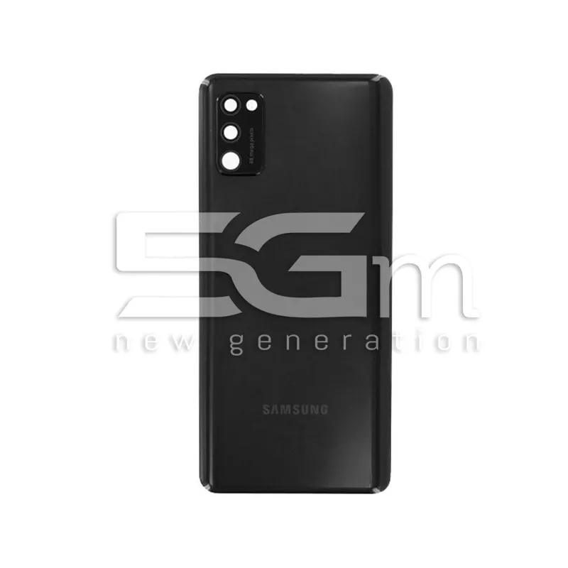 Tampa Traseira Preto + Lente para Câmera Samsung SM-A415 A41 | Loja Online 5G-M