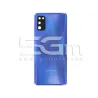 Retro Cover Blu + Vetrino Fotocamera Samsung SM-A415 A41 | Store Online 5G-M