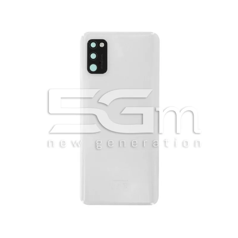 Rückabdeckung + Kameraglas Weiß Samsung A41 | 5G-M.com