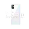 Samsung SM-A515 A51Ori Fehér Hátlap + Kameraüveg | 5G-M.com
