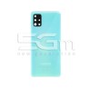 Rear Cover Blue + Camera Lens  Samsung SM-A515 A51