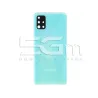 Retro Cover Blu + Vetrino Fotocamera Samsung SM-A515 A51 | Store Online 5G-M