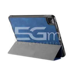 Custodia In Pelle Blu iPad Pro 11