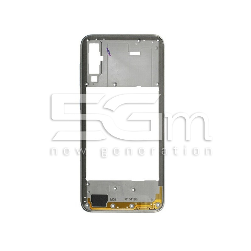 LCD Frame Silver Samsung SM-A505 A50