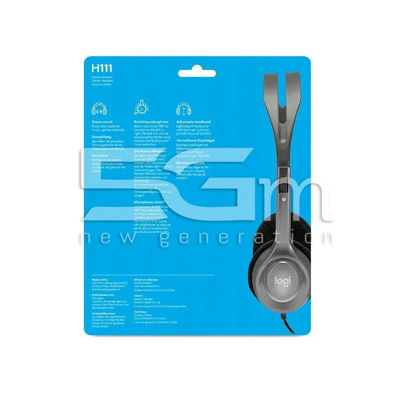 Stereo Headset + Microphone | 5G-M Online Store