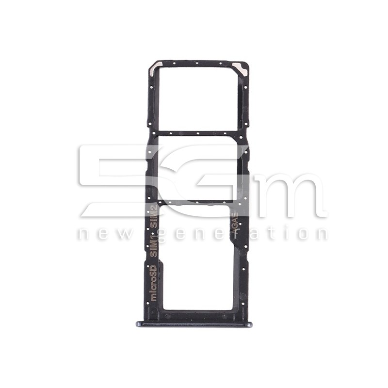 Dual Sim + Micro SD Tray Black Samsung SM-A715 A71