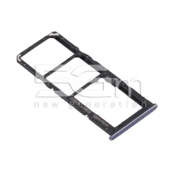 Dual Sim + Micro SD Tray Black Samsung SM-A715 A71