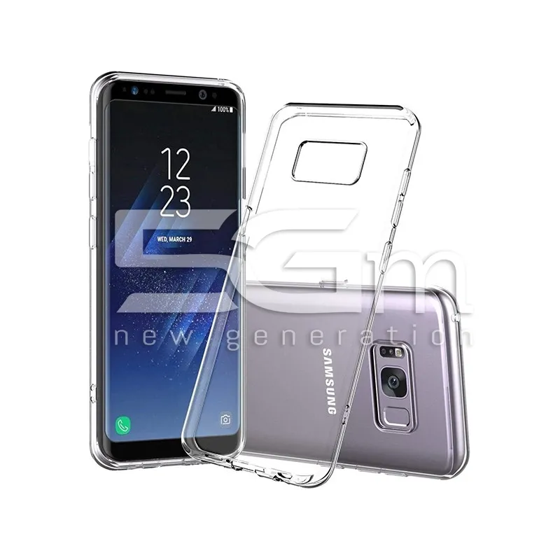 Transparente Vollschutzhülle Samsung S8+ SM-G955F | 5G-M