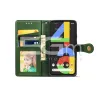 Magnetische Lederhülle Grün Google Pixel 4A | 5G-M Online Shop